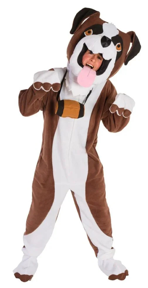 Disfraz de Perro San Bernardo para Adulto Perro Nines